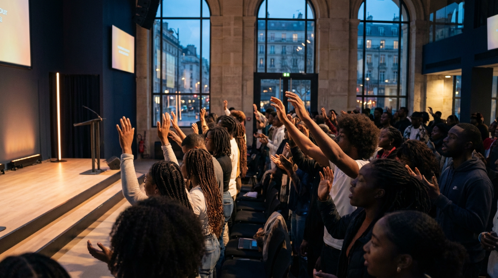 MCC Church - Culte puissant avec jeunes en adoration