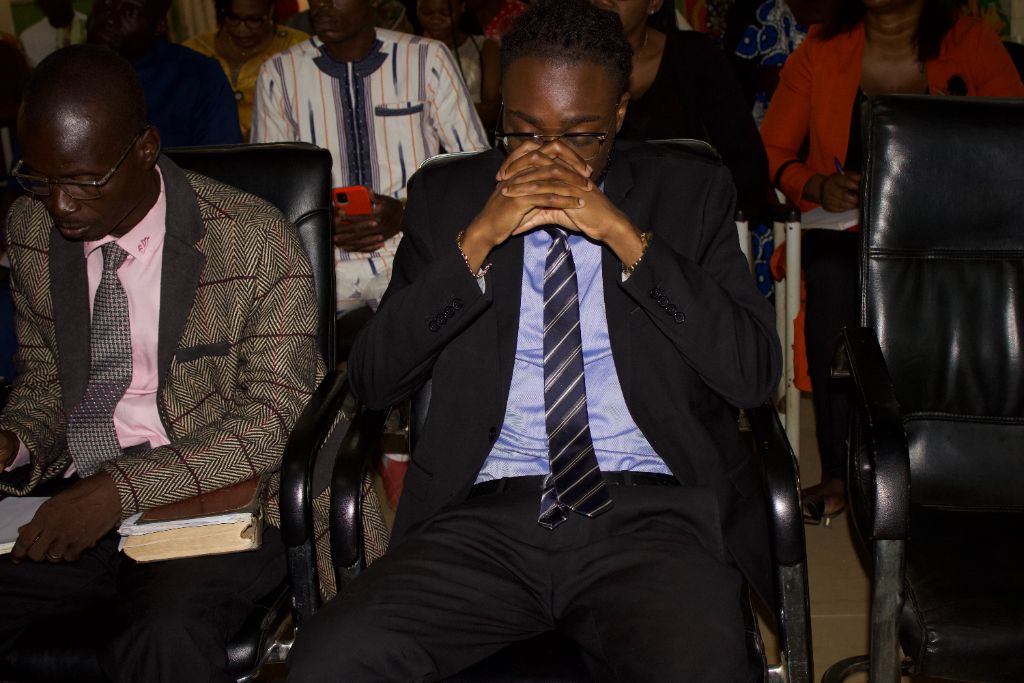 MCC Ouaga - Moment de prière intense